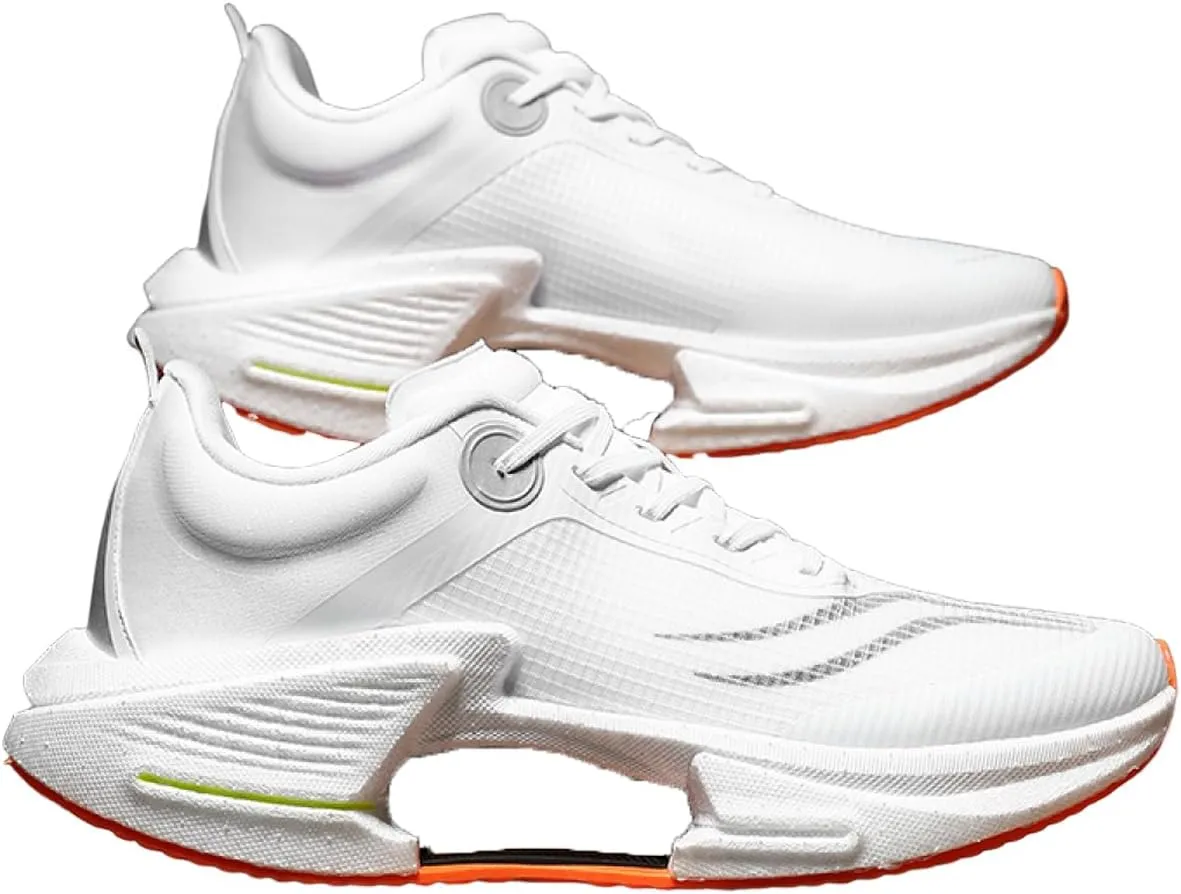 Men's Running Shoes Zero Drop with Arch Support Comfortable Cushioning Sneaker Lightweight Non-Slip Breathable Casual Jogging Walking Tennis Shoes