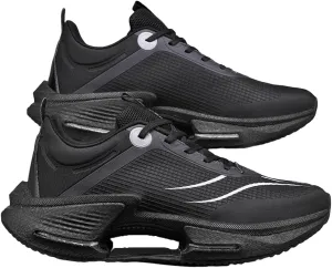 Men's Running Shoes Zero Drop with Arch Support Comfortable Cushioning Sneaker Lightweight Non-Slip Breathable Casual Jogging Walking Tennis Shoes