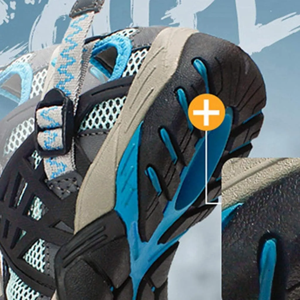MIOKE Women's Fashion Outdoor Hiking Shoes Lightweight Mesh Running Hiker Waterproof Non-Slip Trail Shoes