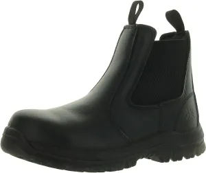 Moxie Trades Angelina Chelsea Pull-on Booties for Women  Nubuck Leather Upper  Textile Lining  Cushioned Insole
