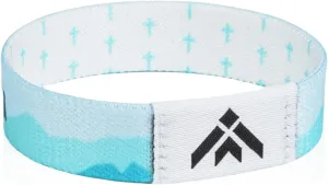 NFC Bible Verse Bracelet - Christian Jewelry with Tap & Scan Technology, Daily Scripture Wristbands for Women Men Kids - Jesus is King Prayer Bracelet, Adjustable Elastic Religious Gifts for Mom Baptism - Mountain