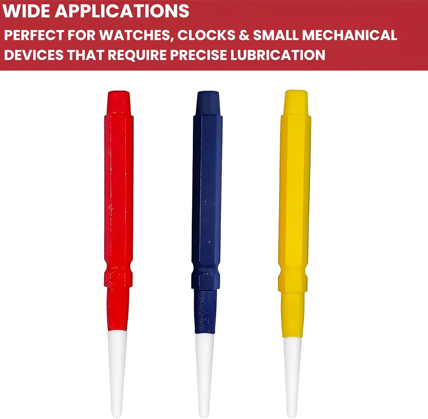 Oiler Pen Needle Set for Watchmaker Precision Oiler Pen Applicator for Watch Repair, Clock Lubrication and Small Parts