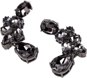 Olivia Welles Dangling Earrings for Women - Lustrous Rhinestone Chandelier Earrings for Every Occasion or Event