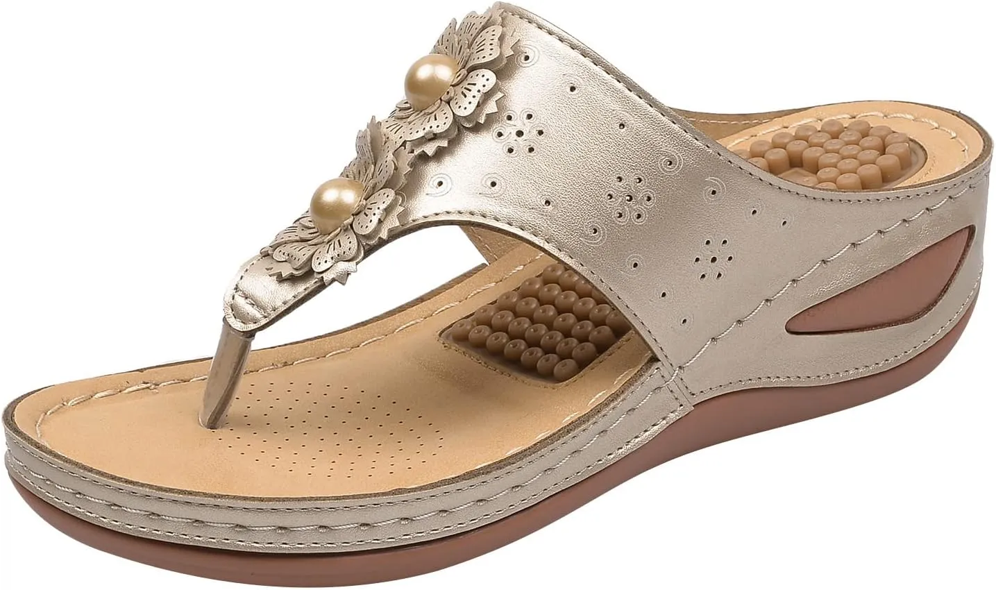 Orthotic Sandals for Women Orthotic Womens Shoes Dressy Casual Sandals Summer Shoes for Women 2025 Orthotic Womens Sandals with Arch Support Wide Orthopedic Flip Flops Women Plantar Fasciitis