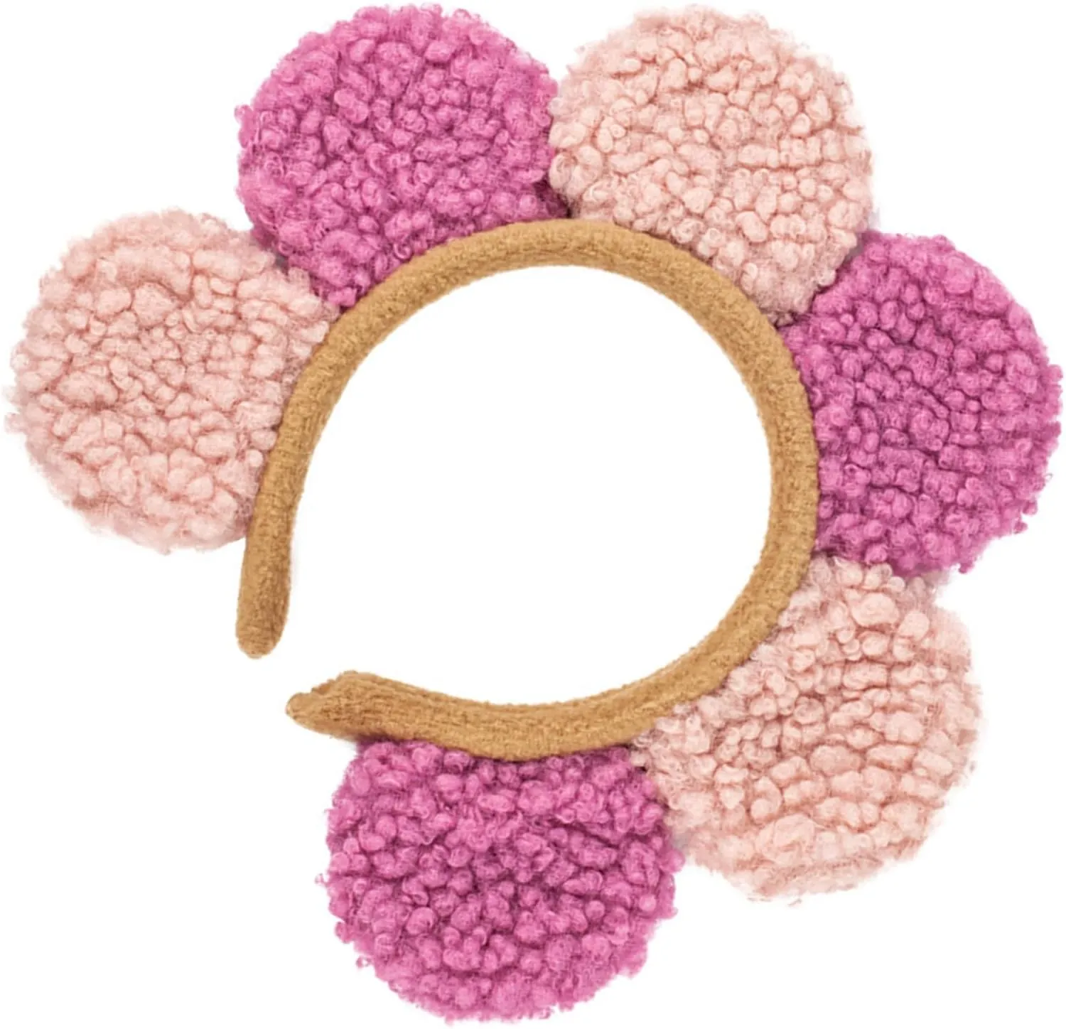 Plush Sunflowers Hair Hoop Durability Washing Faces Headwear Sweet Hairband Party Hair Accessory