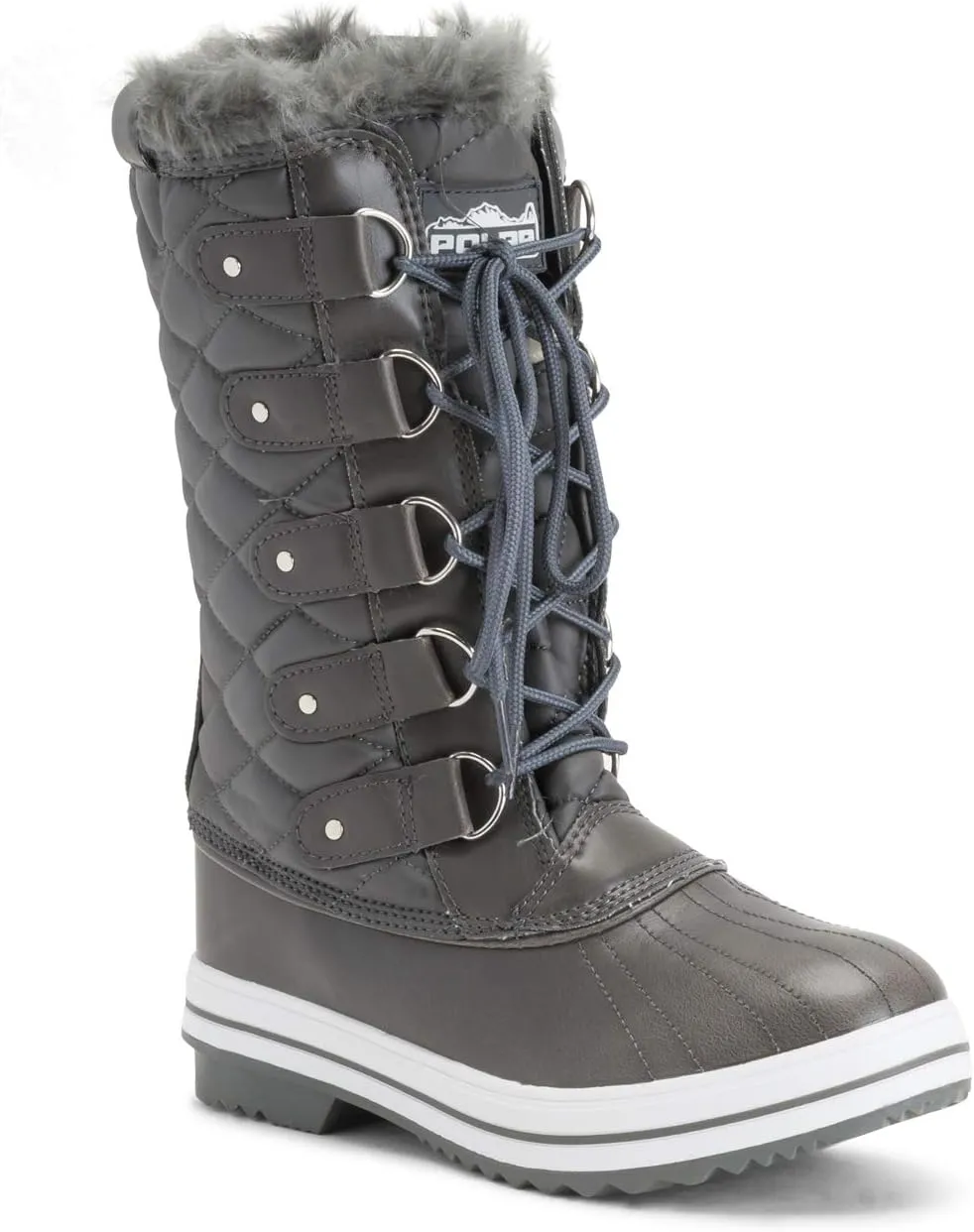 Polar Women's Nylon Tall Winter Snow Boot