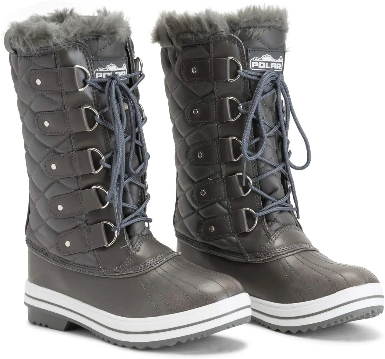 Polar Women's Nylon Tall Winter Snow Boot