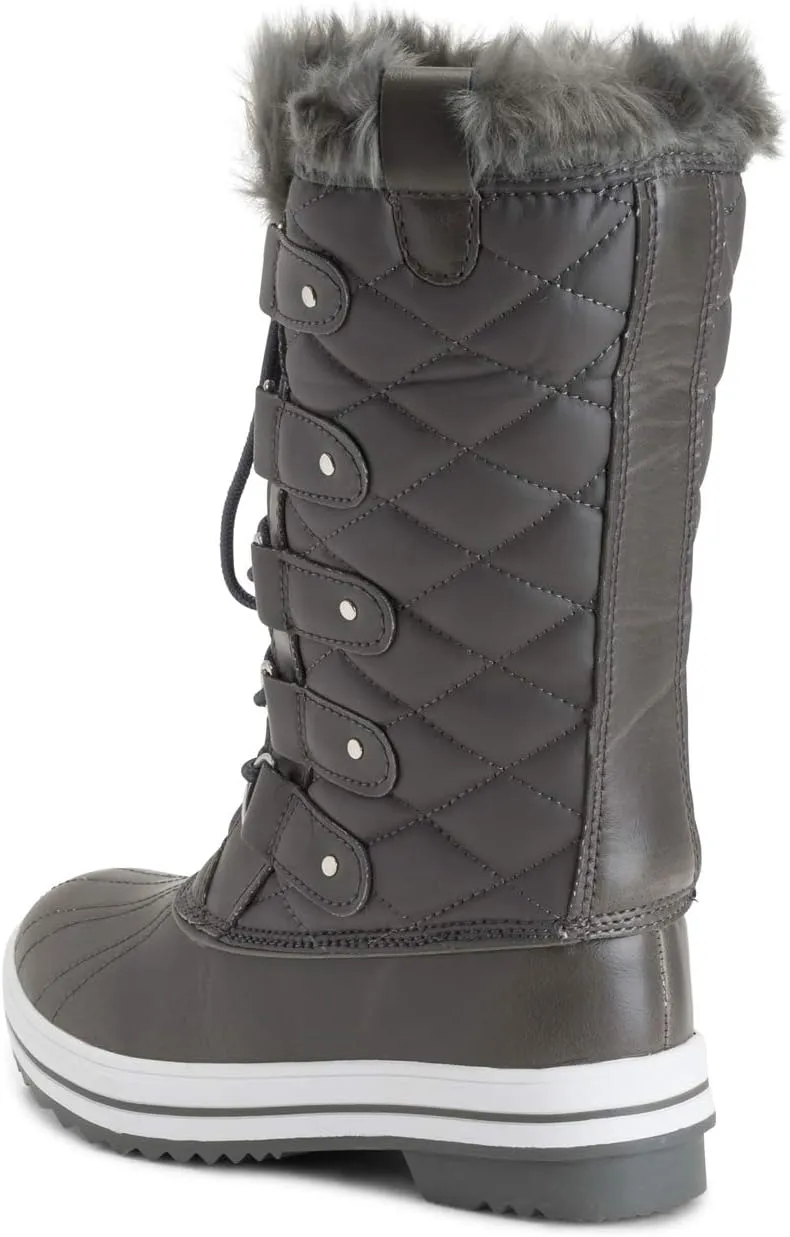 Polar Women's Nylon Tall Winter Snow Boot