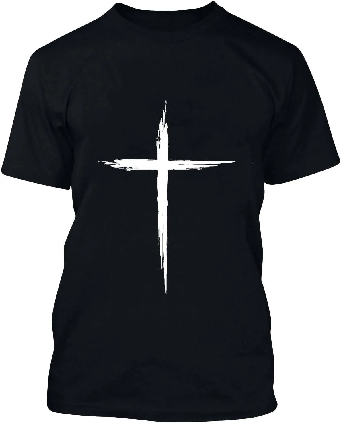 Religious Shirts for Men Christian Good Friday Shirt Funny 3D Graphic Faith Jesus Cross Print Short Sleeve Workout Tee Tops