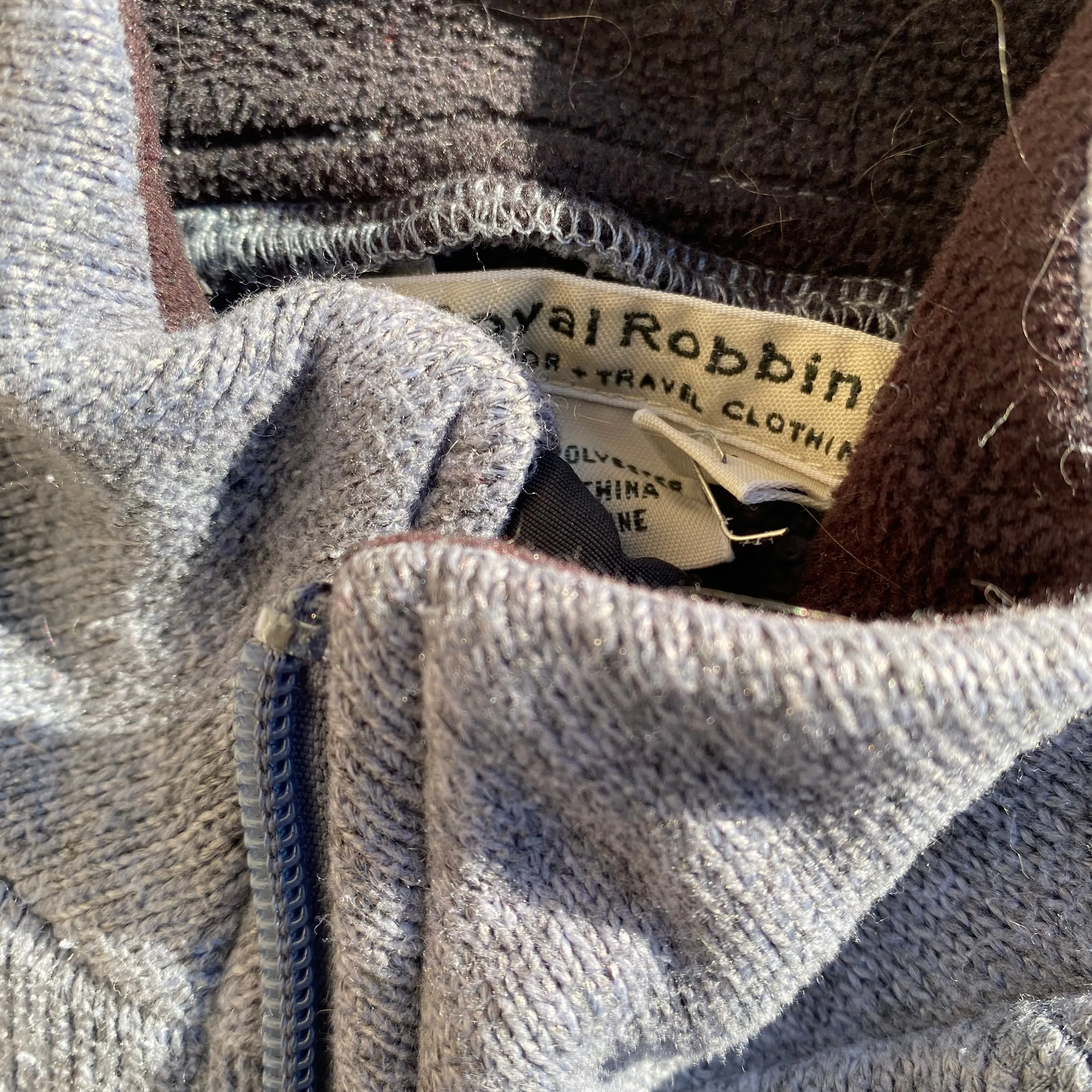 Royal Robbins Womens Full Zip Grey Sweater Jacket