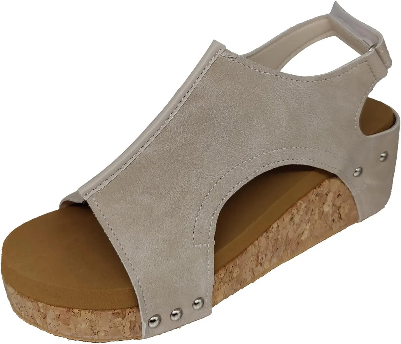 Sandals for Women Dressy Summer, Wedge Sandals for Women Dressy Summer Comfy Orthotic Sandals with Arch Support Shoes
