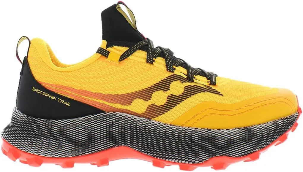 Saucony Endorphin Trail Vizi Gold/Vizi Red 9.5 D (M)