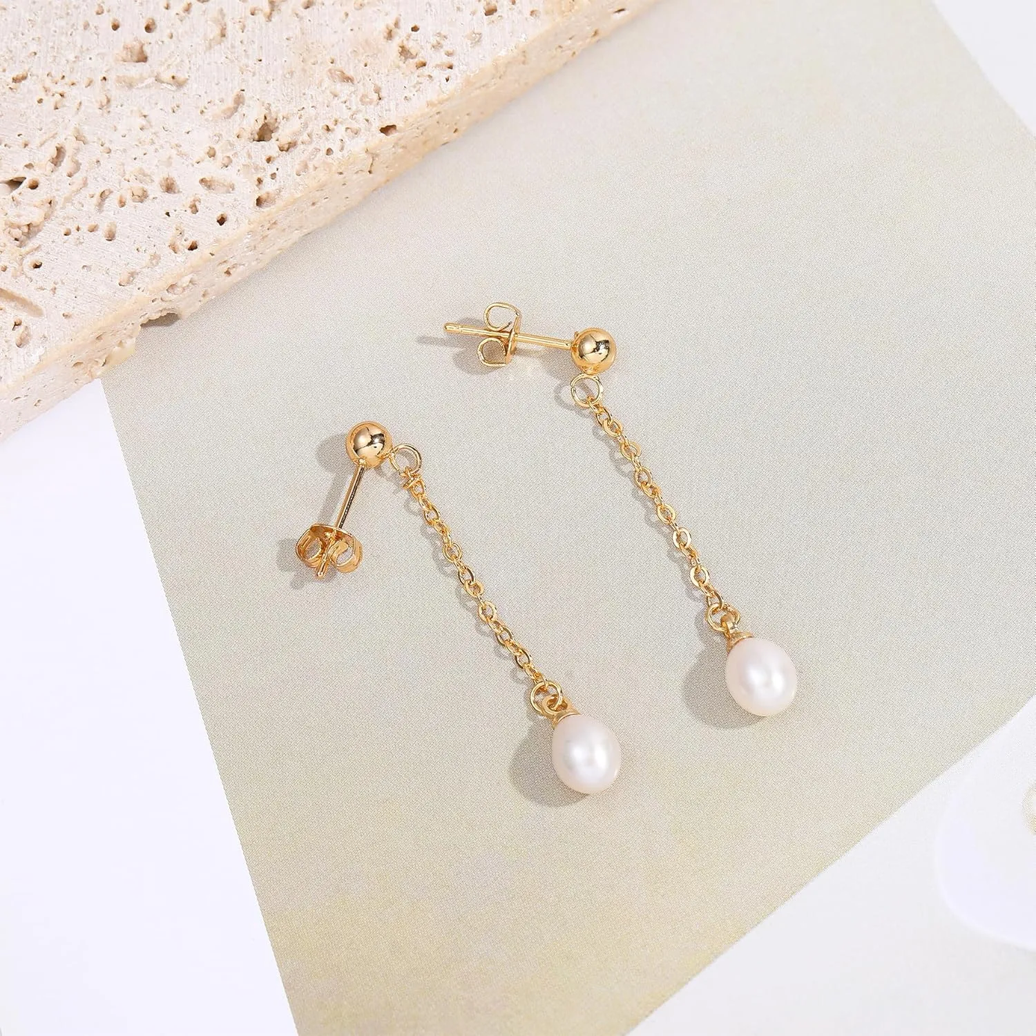 Silver/Gold Teardrop Earrings for Women,Sterling Silver Waterdrop Tear Drop Dangle Earrings Hypoallergenic, Teardrop Leverback Dangle Earring Jewelry