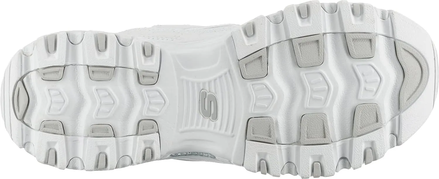 Skechers Sport Women's D'Lites Fresh Start Memory Foam Lace-up Sneaker Fashion