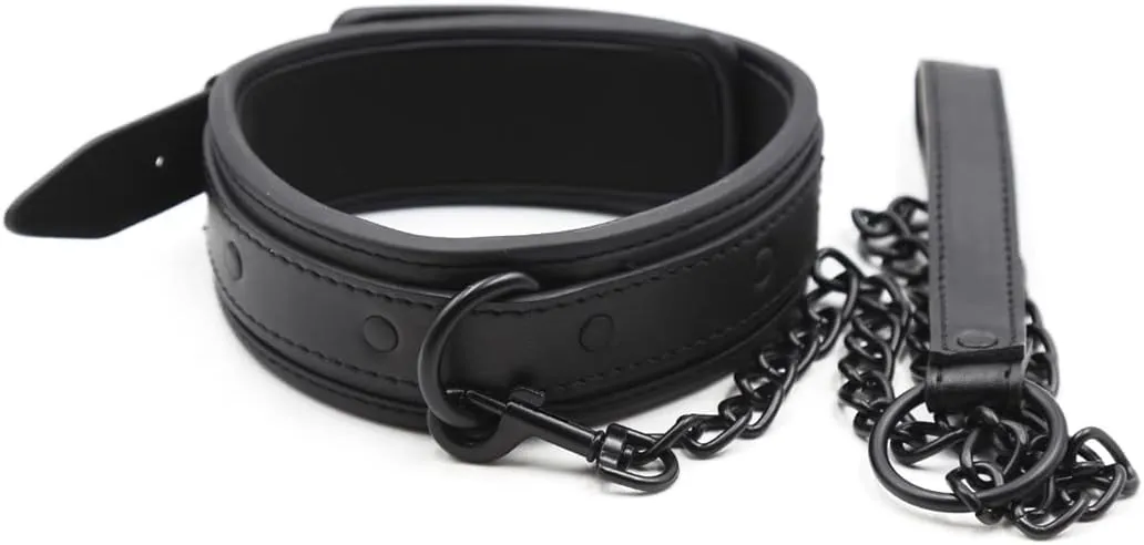 Stand Out on Stage with Punk Bar Stage Chokers - Adjustable Leather Collars for Unleashing Your Unique Persona