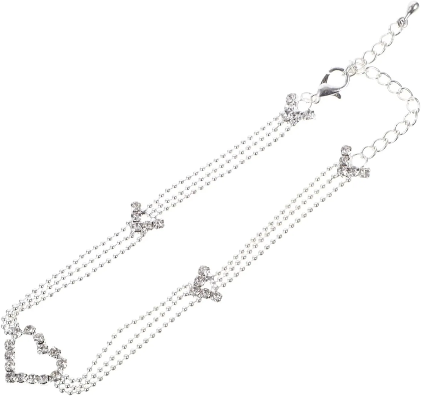 Stylish Multilayer Titanium Steel Ankle Bracelet for Women Durable Foot Ankle Chain Jewelry for Everyday Wear and Special Occasions Adds Charm to Any Outfit