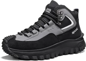 The First Young Shoes Men, Thefirstyoung Steeltoe Boots Safety Work Orthopedic Hiking Boots