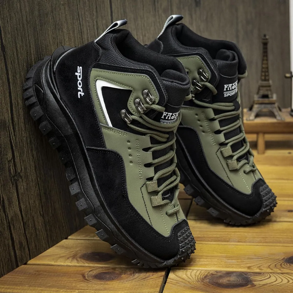 The First Young Shoes Men, Thefirstyoung Steeltoe Boots Safety Work Orthopedic Hiking Boots