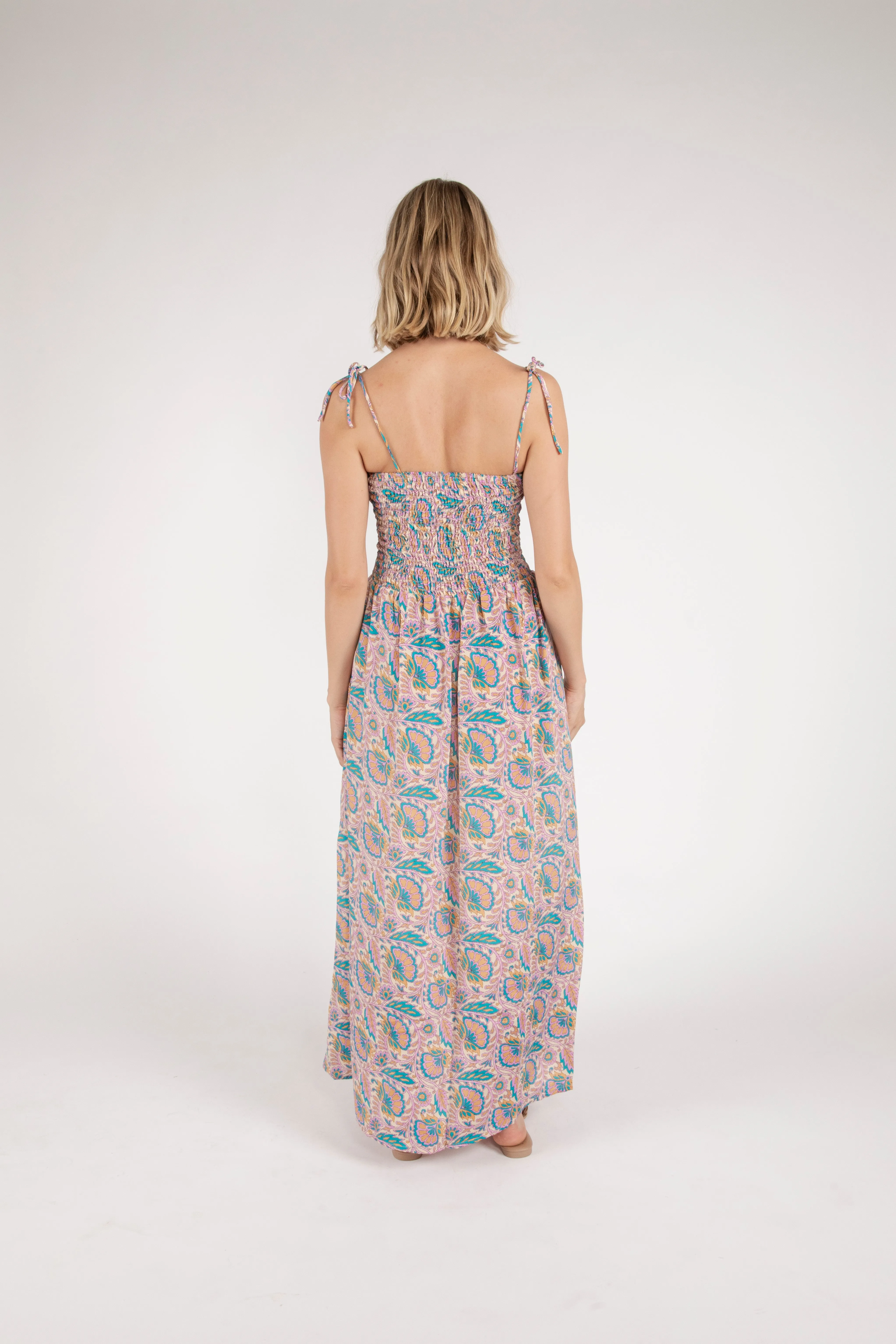 Ujala Smocked Maxi Dress