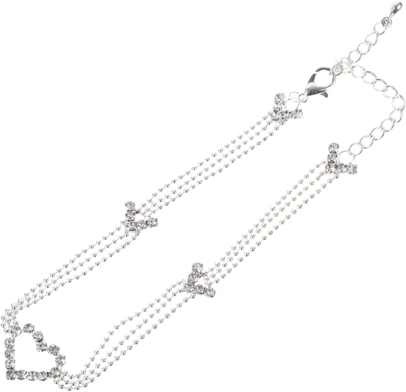 VALICLUD Foot Ankle Chain Bracelet Women's Titanium Steel Anklet Fashion Comfort