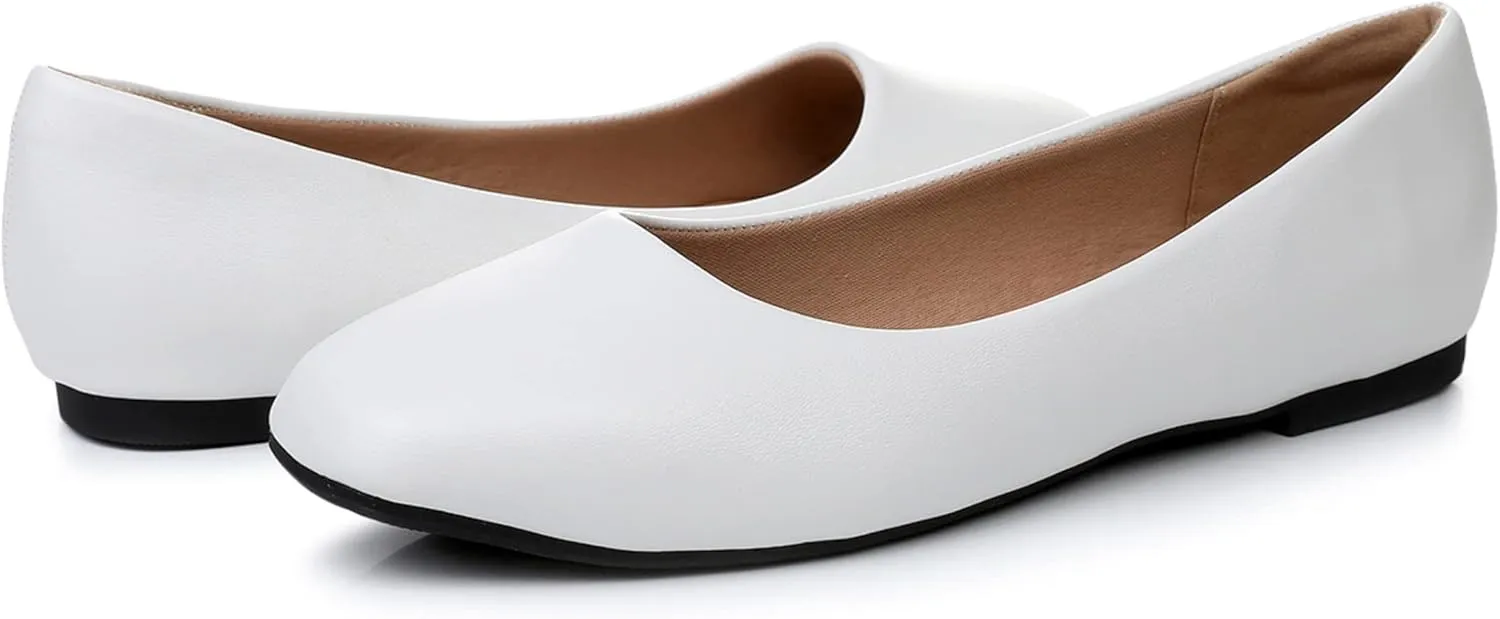 VenusCelia Women's Tile-Toe Flat Shoe