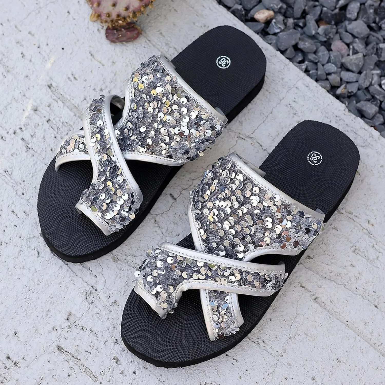 Women Platform Sandals Comfortable Breathable Mesh Flip Flops Beach, Hollow Wedges Slide Sandals, Orthopedic Slip On Shoes