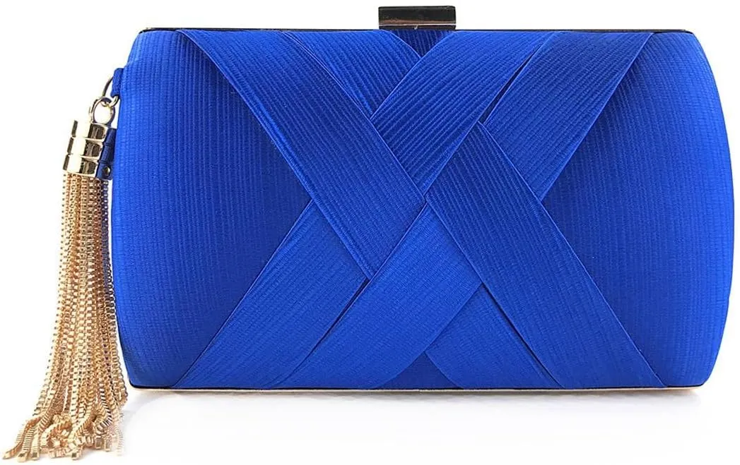 Women Tassel Evening Bag Fashion Clutch Bag Party Purse