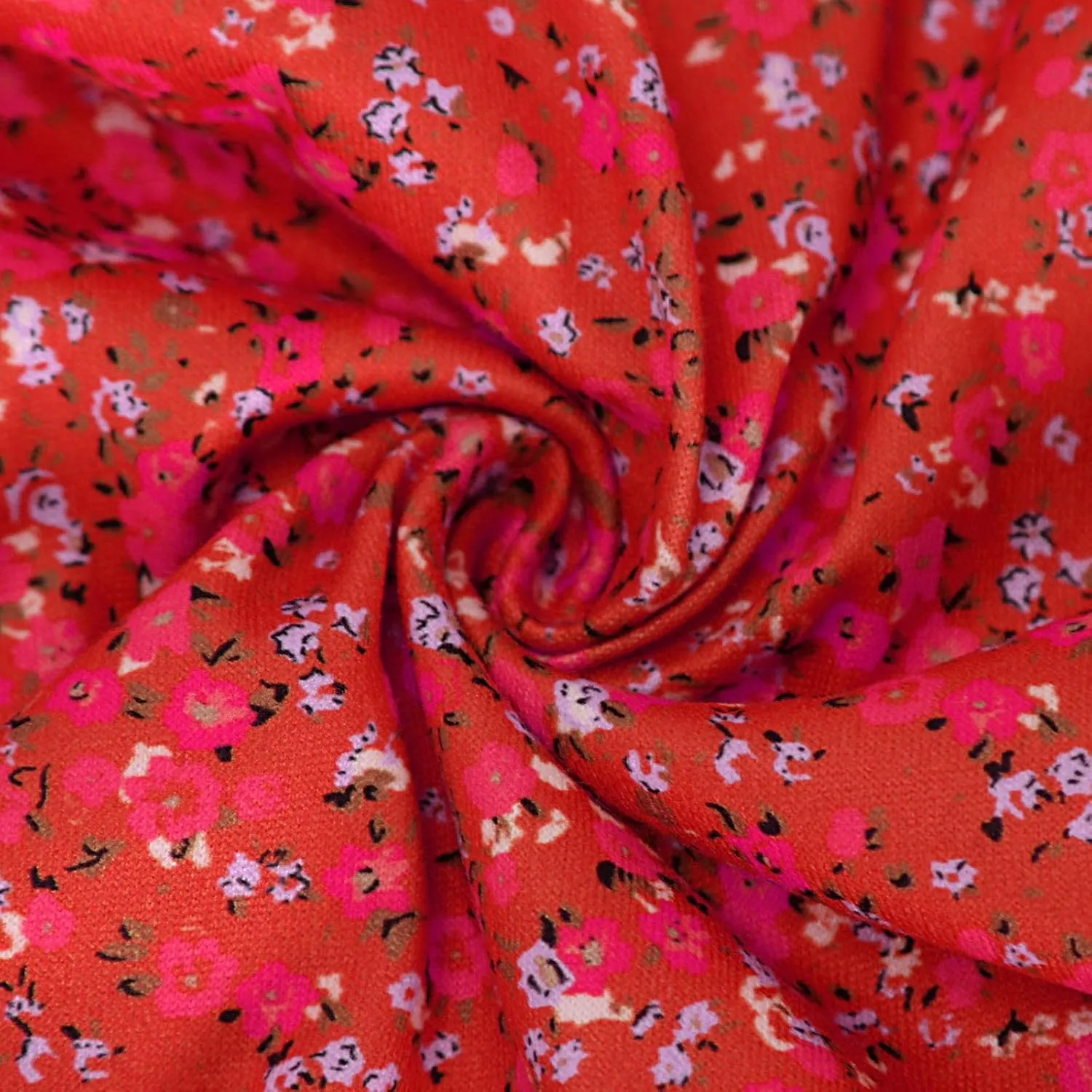 Women V-Neck Beach Long Dress, 2024 Boho Plus Size Summer Floral Maxi Dress Short Sleeve Tiered Swing Flowy Ruffle Dress