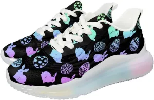 Womens Air Cushion Sneakers Lightweight Comfort Walking Shoes Casual Breathable House Shoes for Athletic Size 6-11 White Sole