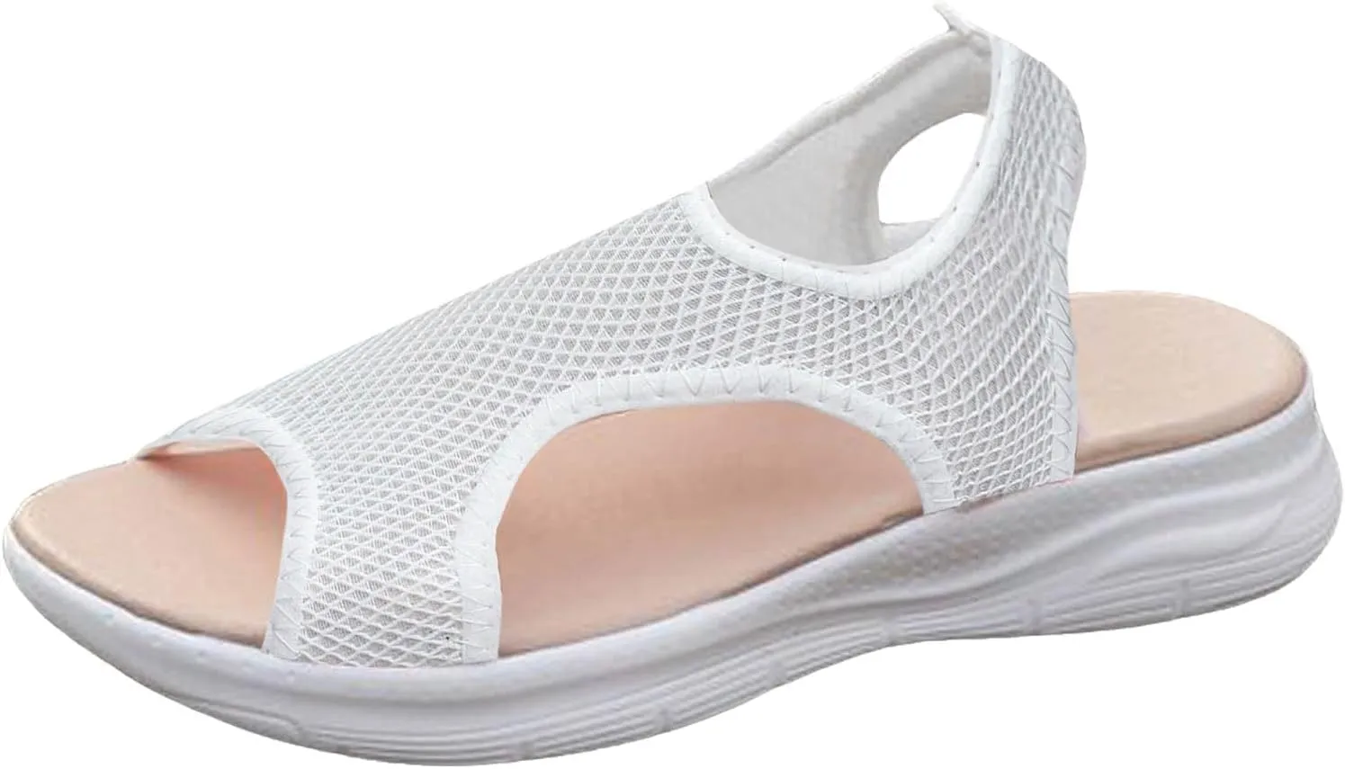 Women's Breathable Orthopedic Sandals Comfortable Walking Tennis Shoes Sandals Arch Support Wide Summer Shoes