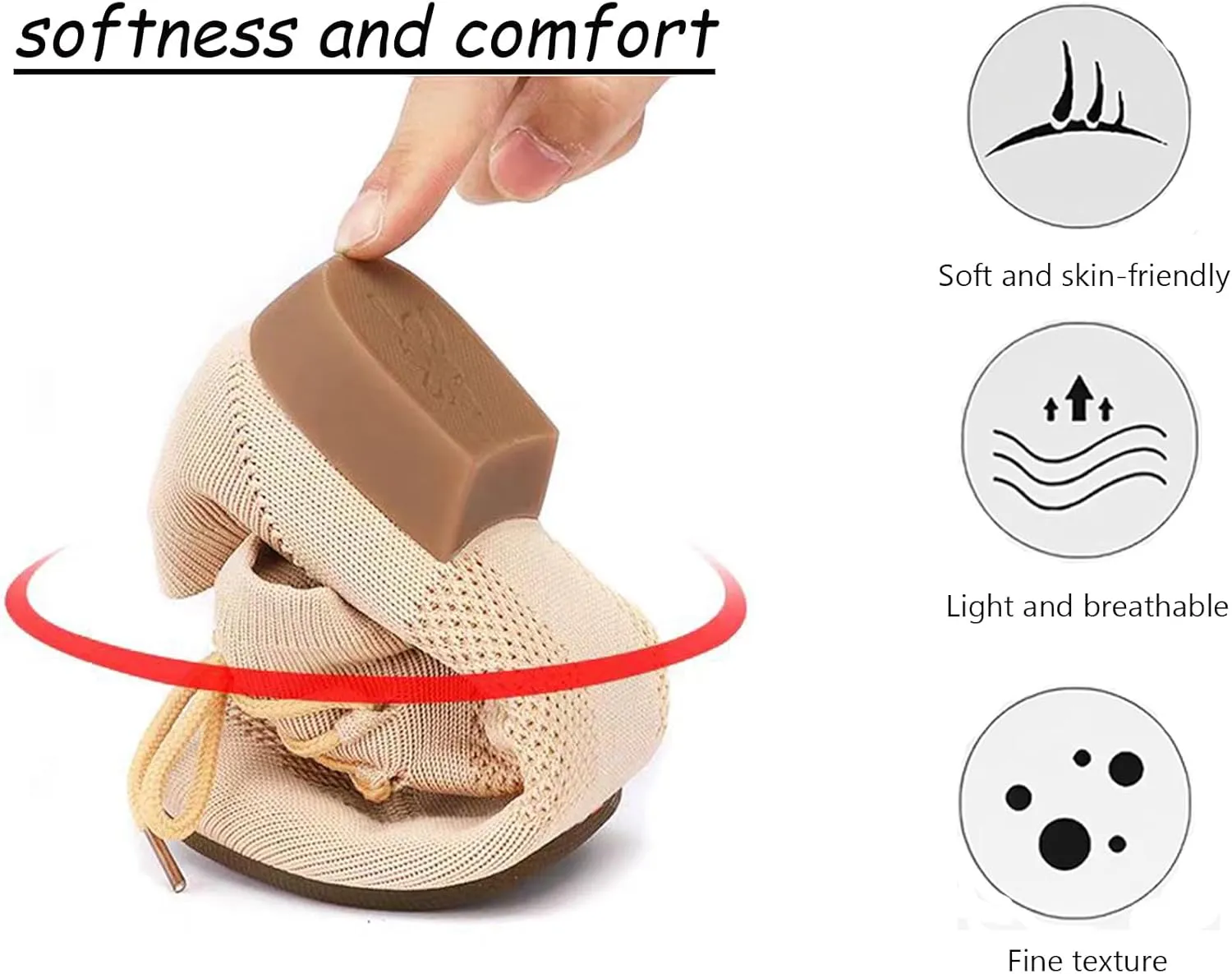 Women's Dance Shoes Closed Toe Lace-up Split-Sole Standard Practice Social Salsa Ballroom Latin Jazz Beginner Teaching Dance Shoes
