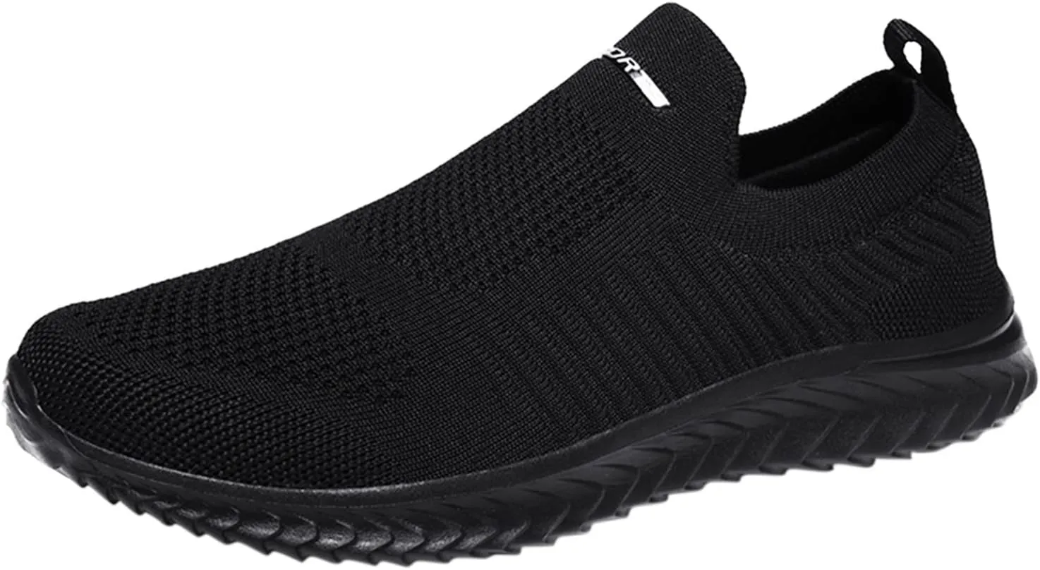 Women's Walking Shoes Lightweight Comfort Workout Casual Non Slip Fashion Sneakers Mesh Breathable Slip On Cushion Sneakers