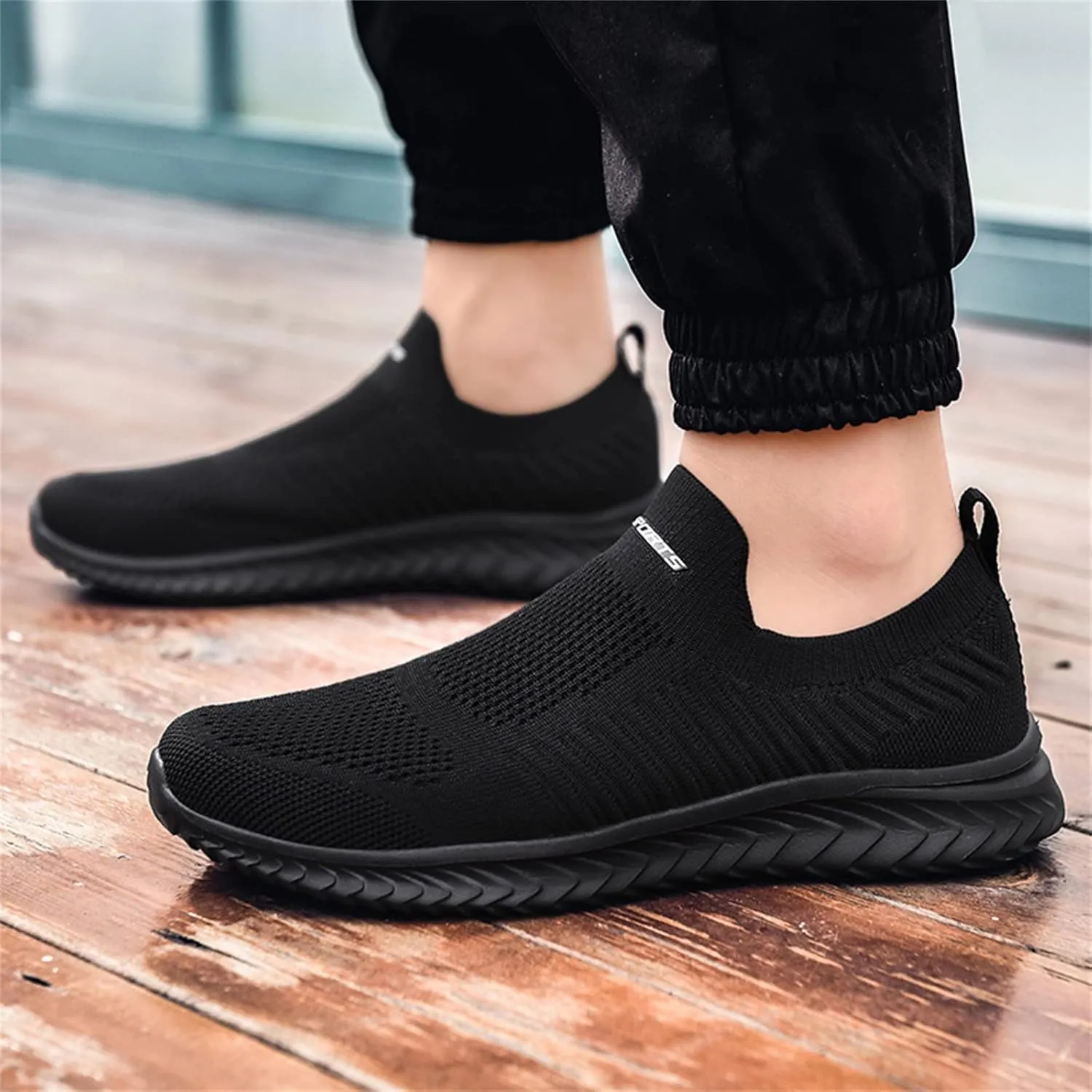 Women's Walking Shoes Lightweight Comfort Workout Casual Non Slip Fashion Sneakers Mesh Breathable Slip On Cushion Sneakers