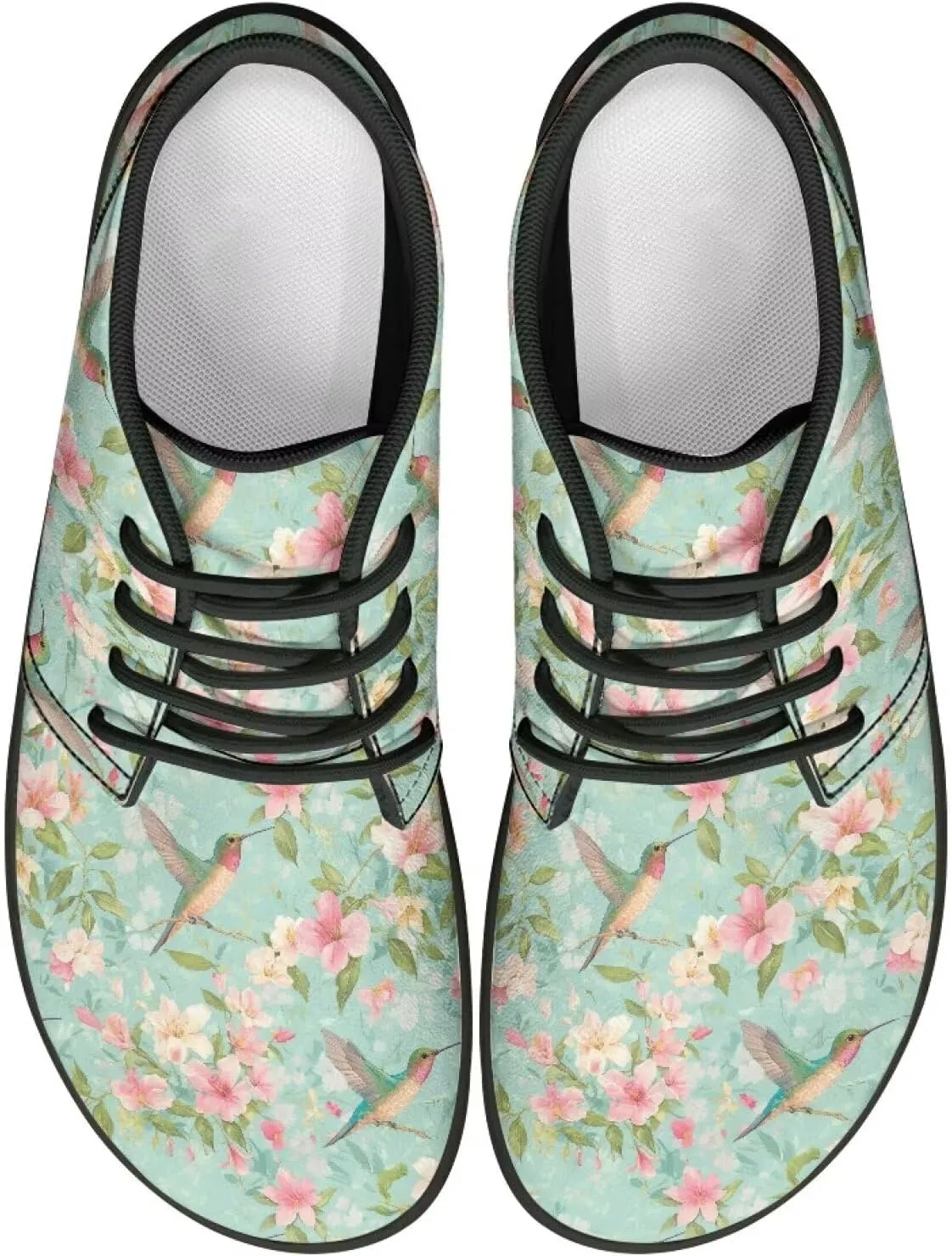 Women's Zero Drop Barefoot Shoes | Wide Width Fashion Sneaker | Non-Slip Minimalist Workout Running Sneaker US 6-13.5