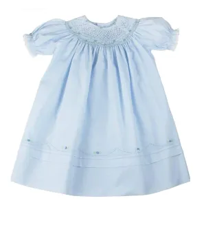 Woven Rosette Bishop Dress