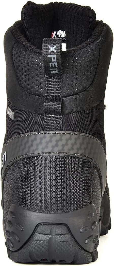 XPETI Mens Crest Thermo High-Top Winter Hiking Boots Waterproof Insulated