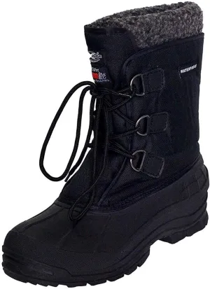 YSC-6 Mens Winter Snow Boot (06S) (8.5 D(M) US, Black-Y6)