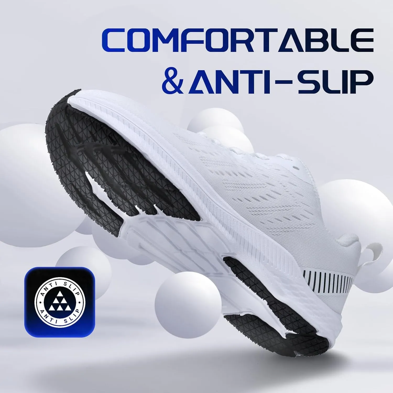 ZVC Wide Toe Box Shoes Women Wide Road Runing Lightweight Comfortable Non Slip Walking Shoes